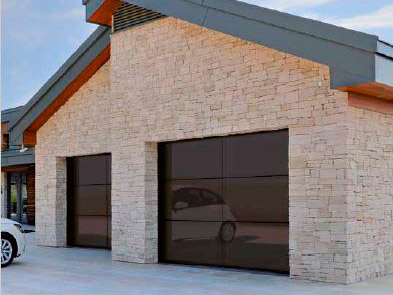 секционные гаражные ворота с эксклюзивным дизайном